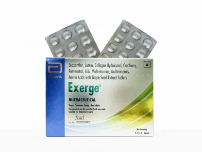 Exerge <span> Nutraceutical Tablet </span>