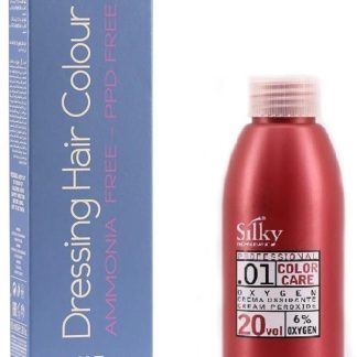 SILKY DRESSING HAIR COLOUR DARK BROWN